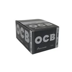 OCB Filter Tips Schwarz Premium 25 Hefte Je 50 Blatt