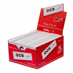 OCB Papers Weiß, Extra Long, 50 Hefte Je 32 Blatt