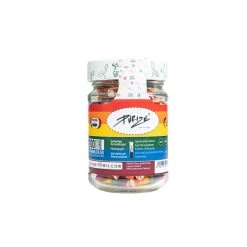 PURIZE Aktivkohlefilter Im Glas, 100x XTRA Slim Size | Rainbow