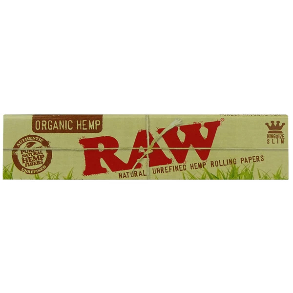 RAW Organic Hemp King Size Slim 50 Hefte Je 32 Blatt 4 RAW Organic Hemp King Size Slim 50 Hefte Je 32 Blatt – Bild 2