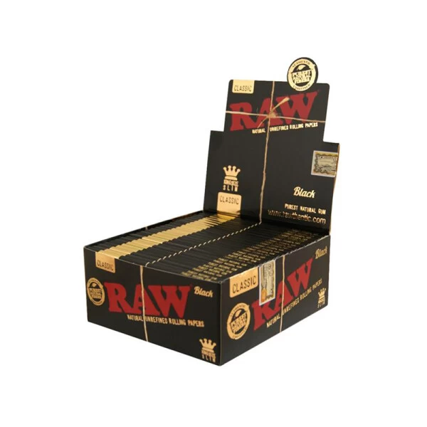 RAW Classic King Size Black Slim,50 Hefte Je 32 Blatt 4 RAW Classic King Size Black Slim,50 Hefte Je 32 Blatt - Image 2