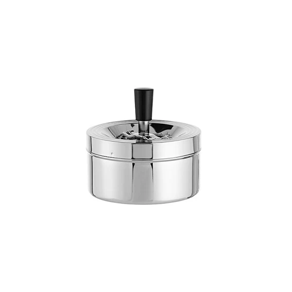 Schleuderaschenbecher Chrom 12cm Durchmesser 3 Schleuderaschenbecher Chrom 12cm Durchmesser