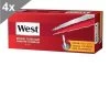 West Special Size Red, 250 Hülsen, 4er Gebinde -Vape Verkauf west special size red 250 huelsen 4er gebinde