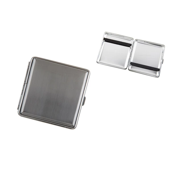 Zigarettenetui Metall Anthrazit Für 20 Stück 3 Zigarettenetui Metall Anthrazit Für 20 Stück