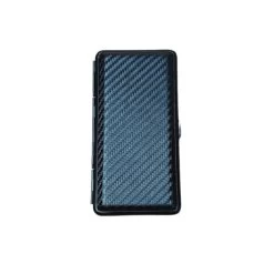 Zigaretten Etui Lederimitat Schwarz 10cm