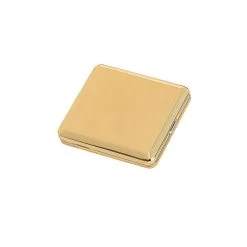 Zigaretten Etui Metall Goldfarben