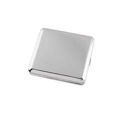 Zigaretten Etui Metall Chrom Satin