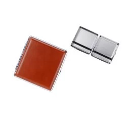 Zigarettenetui Leder Braun Für 20 Stück