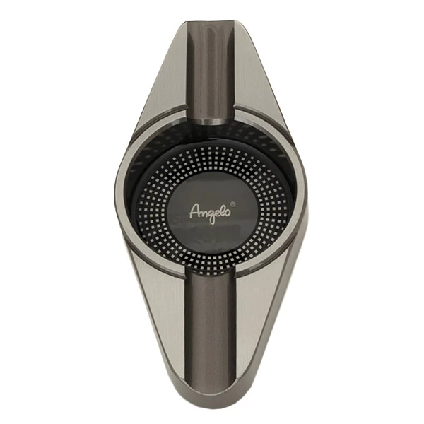 Zigarrenascher 2er Alu, Grau, 19,5x9x2,5cm 5 Zigarrenascher 2er Alu, Grau, 19,5x9x2,5cm – Bild 3