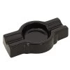 Zigarrenascher 2er Keramik, Schwarz, 20x12x4cm -Vape Verkauf zigarrenaschenbecher 2er rund keramik