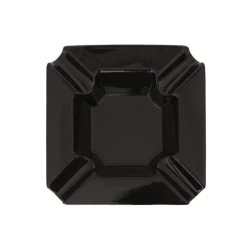 Zigarrenascher 4er Keramik, Schwarz, 22x22x5,3cm -Vape Verkauf zigarrenascher 4er keramik schwarz3