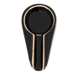 Zigarrenaschenbecher Keramik Schwarz, 1 Ablage -Vape Verkauf zigarrenascher keramik schwarz 1 ablage3