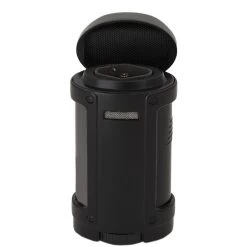 Zigarren Feuerzeug Quadro 4xJet Schwarz, H. 8,5cm, B. 3cm -Vape Verkauf zigarrenfeuerzeug 4flammen schwarz3