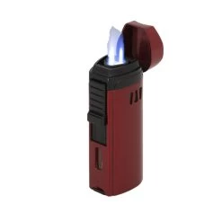 Zigarren Feuerzeug Jet Rot/Schwarz + Bohrer/Ablage 9 Zigarren Feuerzeug Jet Rot/Schwarz + Bohrer/Ablage -Vape Verkauf zigarrenfeuerzeug bohrer ablage rot schwarz jetflamme4