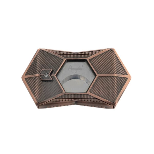 Zigarrenschneider Abschneider Metall Kupferfarben, Ring 61 4 Zigarrenschneider Abschneider Metall Kupferfarben, Ring 61 – Bild 2