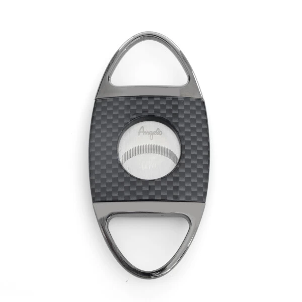 Zigarrenschneider Abschneider Metall Carbon-Optik Anthrazit, Ring 60 4 Zigarrenschneider Abschneider Metall Carbon-Optik Anthrazit, Ring 60 – Bild 2