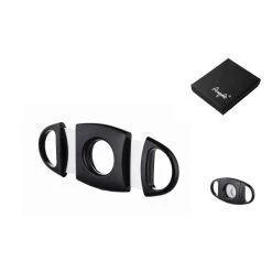 Abschneider Plastik Schwarz, 2 Klingen, Ring 58