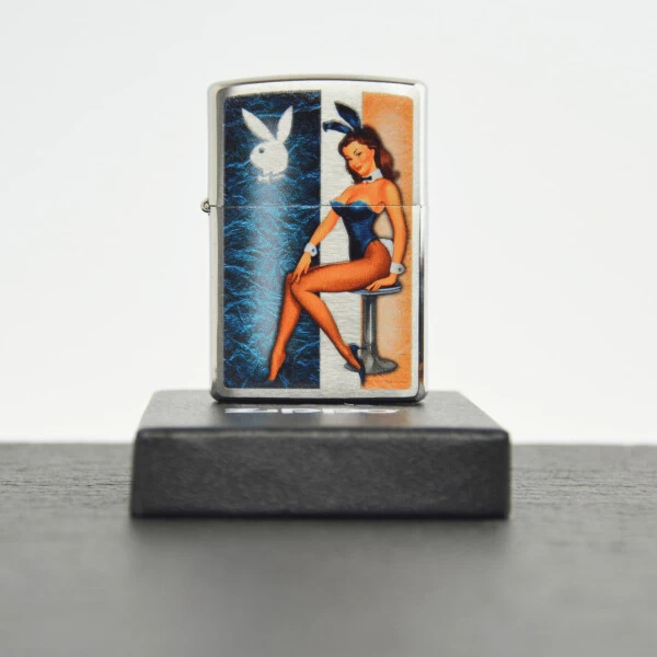 Zippo Feuerzeug Playboy Pin Up 4 Zippo Feuerzeug Playboy Pin Up – Bild 2