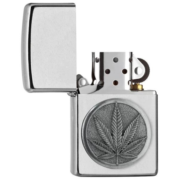 Zippo Feuerzeug Zippo Cannabis 3 Zippo Feuerzeug Zippo Cannabis