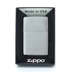 ZIPPO Geschenkset Mit Zigarettenetui Chrom Gebürstet -Vape Verkauf zippo geschenkset mit zigarettenetui chrom gebuerstet3
