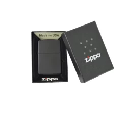Zippo Sturmfeuerzeug Black Matte